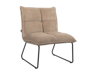 Velvet Fauteuil Laga - Taupe