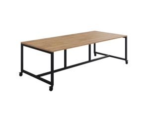Verrijdbare kantinetafel Jalka 75 cm hoog - 240 x 108 cm