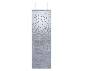 Akoestische ophang scheidingswand Code - 240 x 80 cm