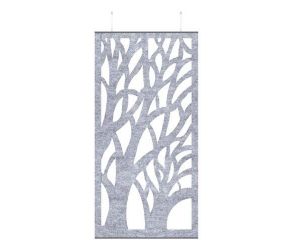 Akoestische ophang scheidingswand Tree - 240 x 120 cm
