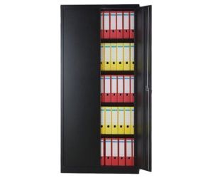 Bisley draaideurkast Basic 1800 open (Zwart)