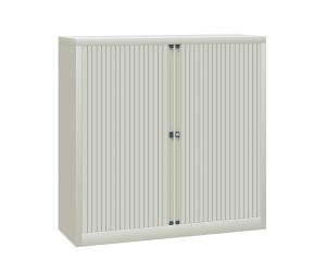 Bisley roldeurkast Basic 103 x 100cm - Lichtgrijs