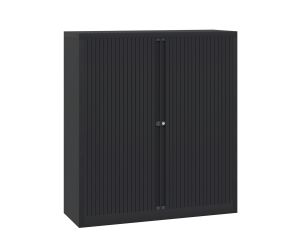 Roldeurkast Londen 135 x 120 cm - Zwart