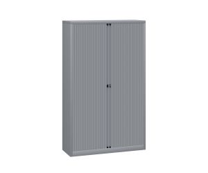 Roldeurkast Londen 198 x 120 cm - Zilver