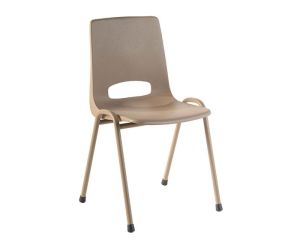 Kantinestoel Klio Okerbruin
