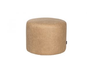 Eco-leer poef Kylo - Beige