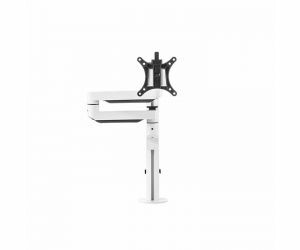 Monitorarm Galaxy Enkel - Wit