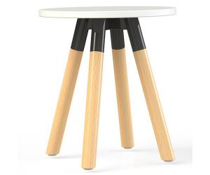 Ronde salontafel turn beuken onderstel
