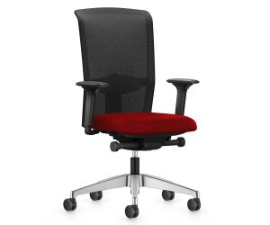 Bureaustoel Se7en LX212 netbespanning - Rood