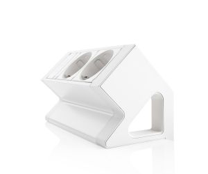 Stekkerdoos Power Desk UP 2.0 - 2-voudig - Wit