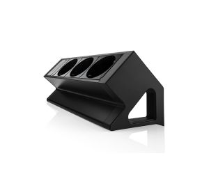 Stekkerdoos Power Desk UP 2.0 - 3-voudig - Zwart
