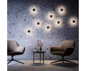 Kantoor muurlamp rond