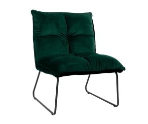 Velvet Fauteuil Laga - Donkergroen