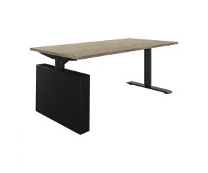 Zit sta bureau 5ive met zijwang - 140 x 80 cm