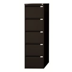 Bisley hangmappenkast 4 laden zwart