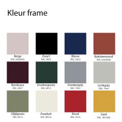 Bureaustoel @home bordeaux rood