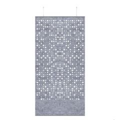 Akoestische ophang scheidingswand Star 120cm breed