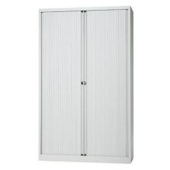 Bisley roldeurkast Basic+ 198 x 120cm Wit