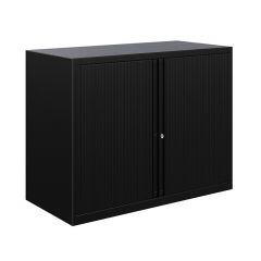 Bisley roldeurkast Basic 69,5x120cm (Zwart)