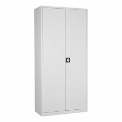 Draaideurkast H195 x B92cm Lichtgrijs