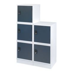 Cube Locker Antraciet