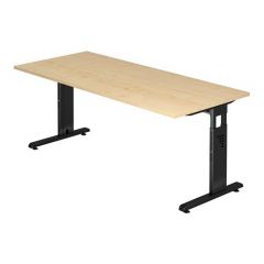 Bureau Ema (Kleuren: Ahorn / Zwart)