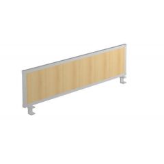 Scheidingswand 39cm hoog houtkleur