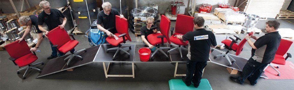 Bureaustoelen schoonmaken service